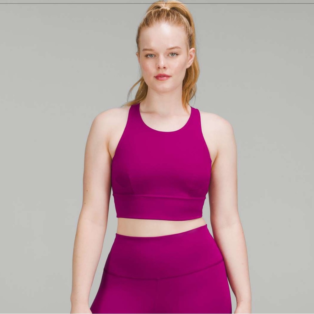 Lululemon Wunder Train Longline Bra Medium Support C/D - Size 10